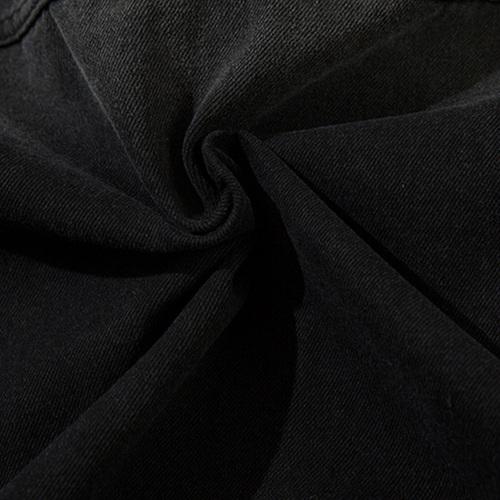 Vintage Washed Black Denim Jacket