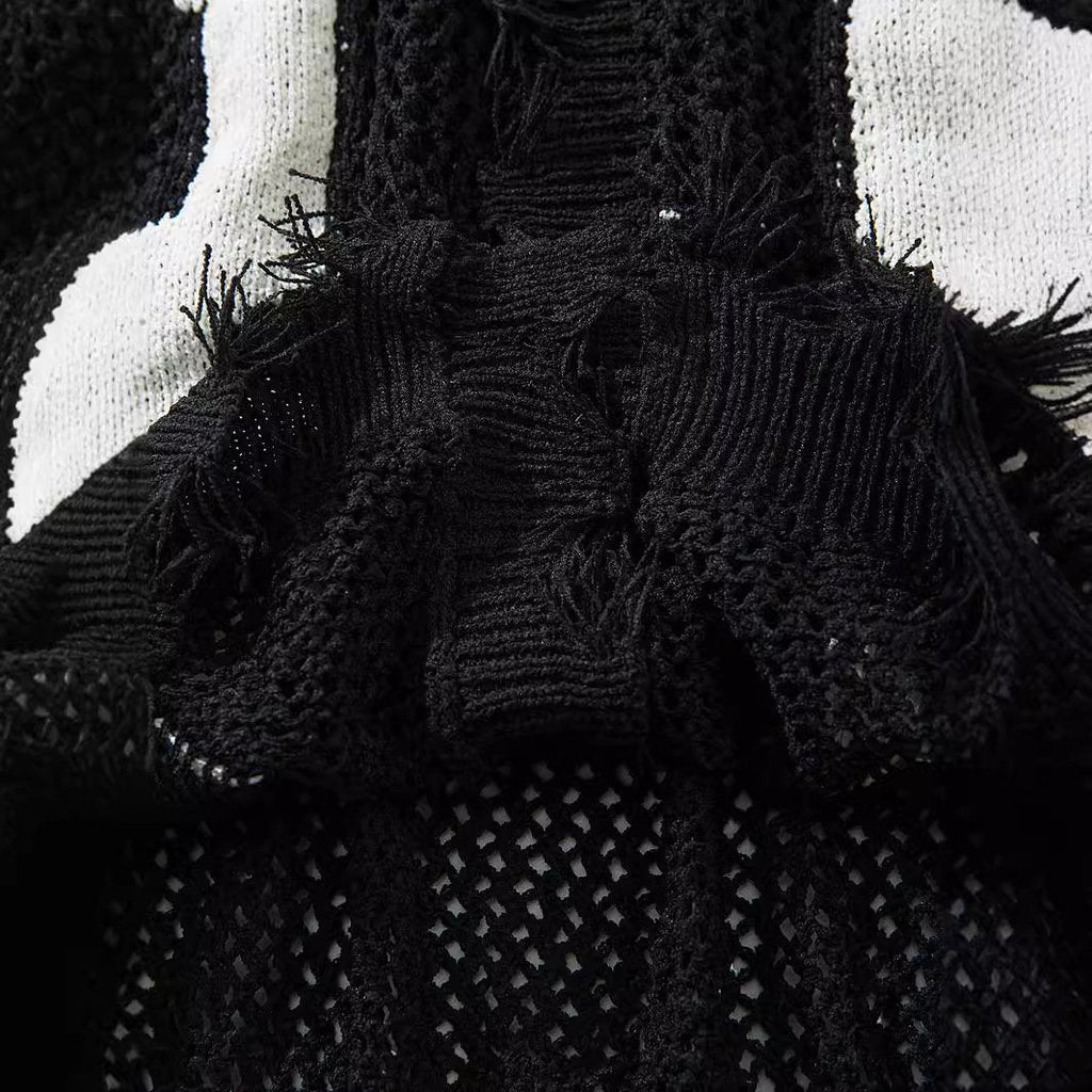 Retro Sports Mesh Jersey 89 Sweater