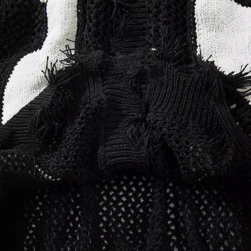 Retro Sports Mesh Jersey 89 Sweater