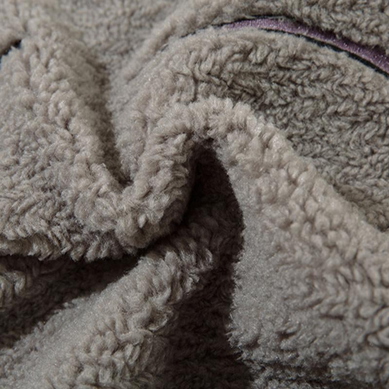 Fluffy Fleece Zip-up Jacket